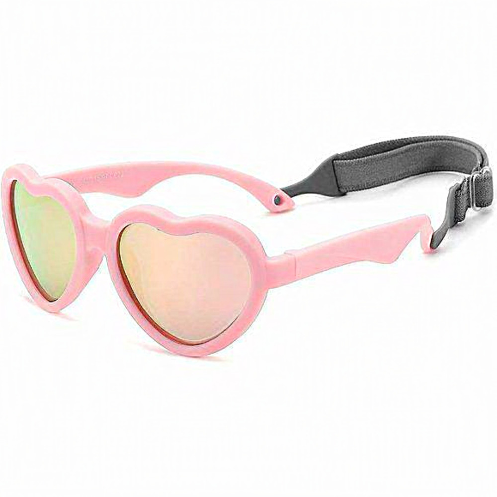 COASION Unisex Baby's Sunglasses with Strap, Unbreakable Heart Ages‎ 0-12 Months